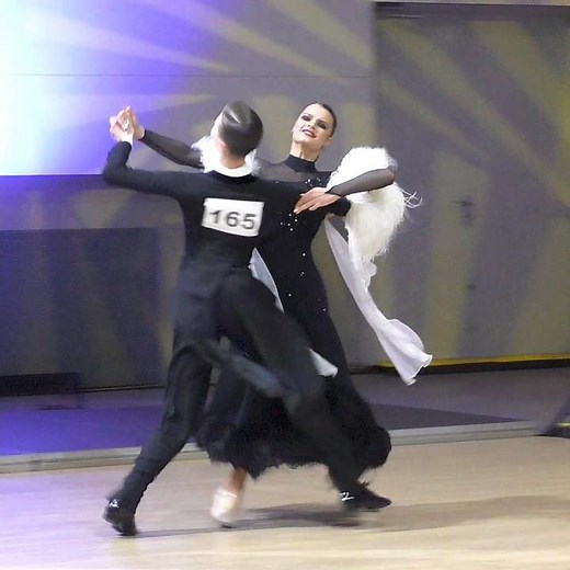 Quickstep. Nikita Bashinsky and Anna Dobrovolskaya. Youth-1 St (Open) - Kinezis Stars 2024