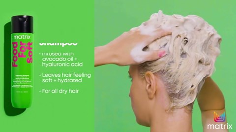 MATRIX Food For Soft Shampoo For Dry and Brittle Hair - Moisturizes and Hydrates, Softens and Smooths