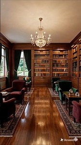 new library and new design luxury design library