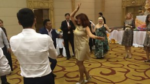 Kazakhstan traditional wedding dance