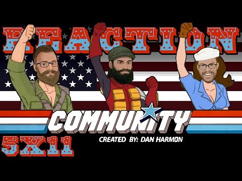 Community 5x11 REACTION!! "G.I. Jeff"