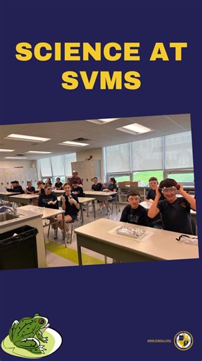 Hands-On Science at SVMS! 🔬 Middle-school students in Mrs. Capote’s science classes took STEM learning to the next level this week with frog dissection labs — an unforgettable, hands-on experience in anatomy, biology, and critical thinking! 🐸 Through guided exploration, students got up close with real-life science, reinforcing their understanding of body systems and building skills in observation, teamwork, and scientific inquiry. It’s messy, it’s memorable, and it’s what STEM learning at SVMS