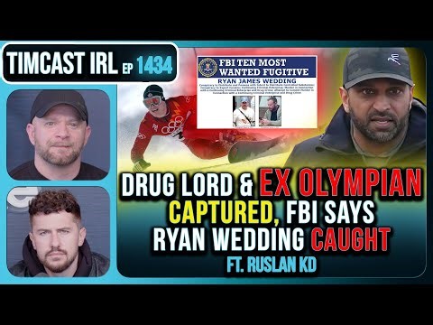 Drug Lord & Ex Olympian CAPTURED,FBI Says Ryan Wedding CAUGHT | Timcast IRL