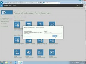 Como crear bibliotecas de documentos en Sharepoint Online, sincronizarlas y subir ficheros a ellas