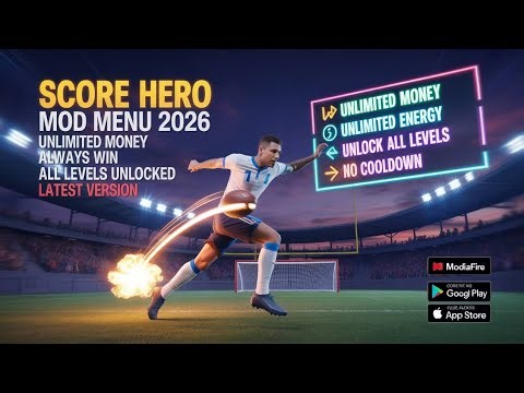‼️New🔥 Score! Hero MOD Menu 2026 ⚽ Unlimited Energy + Free Unlocks | Latest Update