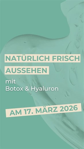 ✨ Botox & Hyaluron Termin am 17. März 2026! ✨ Verwöhn deine Haut mit einem frischen, natürlichen Look ganz ohne OP! 💉🌿 👉 In Zusammenarbeit mit einem erfahrenen Arzt biete ich professionelle Botox- und Hyaluron-Behandlungen an – mit Vertrauen, Sicherheit und einer ausführlichen Beratung. 🩺✨ 📍 17. März 2026 ab 16:30 Uhr ➡️ Jetzt Termin anfragen - Link in der Bio! 📍 Zur Abtei 35, 50859 Köln-Widdersdorf 🌸 Falten glätten 🌟 Volumen schenken 💧 Frische & Glow 💬 Individuelle Beratung Sei dabei 