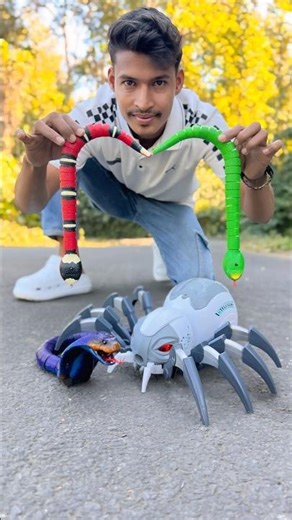 3 Ta Snake vs Remote Control Makadee Dekho 😂🔥