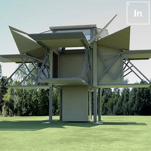 Un concept de maison pouvant être déployée en 10 min. | 1 innovation par jour.
