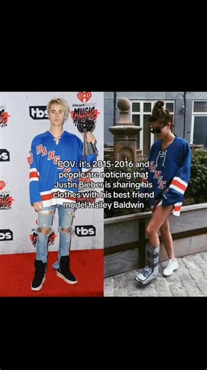 When Justin Bieber was sharing his clothes with his Best friend model Hailey Bieber 😩