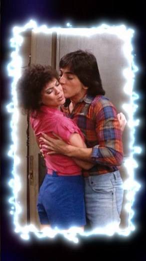 Joanie and Chachi was a real couple? 😳 #joaniecunningham #happydays #erinmoran #shorts