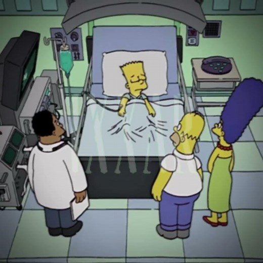 Sad Bart Simpson edit
