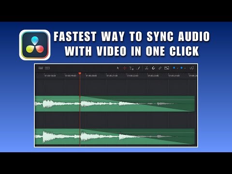 The FASTEST Way to SYNC Audio and Video in DaVinci Resolve 2026