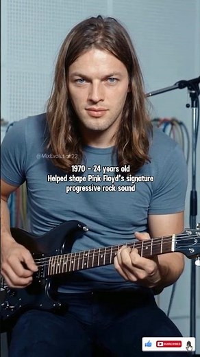 Young David Gilmour Was Absolutely Incredible 😍🎸