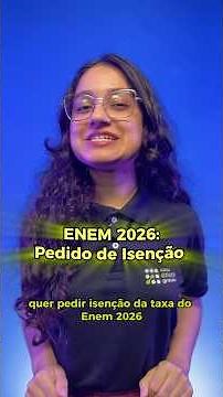 ENEM 2026: Exemption and Justification for Absence!