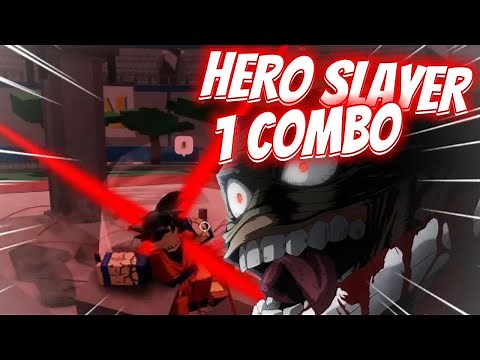 HERO SLAYER 1 SHOT COMBO TUTORIAL | Heroes Battlegrounds