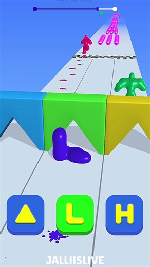 Blob shifter 3D Lvl - 1444 #games #shorts #ytshorts #gameplay #gaming #viral