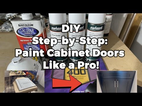 Step-by-Step Cabinet Door Painting Like a Pro