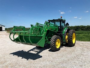 2014 John Deere 6170R MFWD Tractor W/H380 Loader | Agriculture