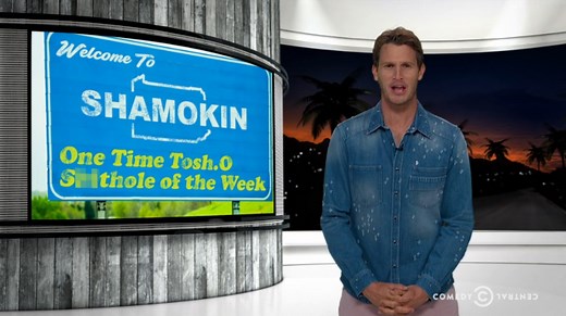 VIDEO: Comedy Central show 'Tosh.0' names Shamokin its 'Shithole of the Week' | NEPA Scene