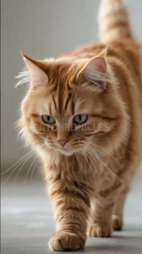 The Daily Mood of a Fluffy Orange Tabby Cat 🐱✨ | Cute & Curious Moments