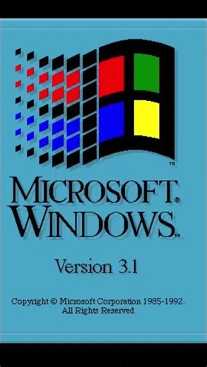 Windows 3.1 Startup Sound (Original High Quality) #microsoftwindows
