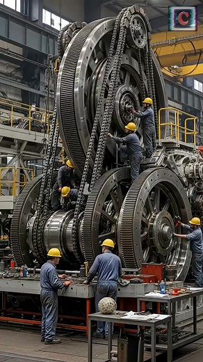 The gaint gear fail of the engine system due to loose chain #SupportSmallContentCreator #fbreelsfypシ゚viralvideo #hilights #viewersfriendsfollowersnonfollowers | Rence D Vacaro