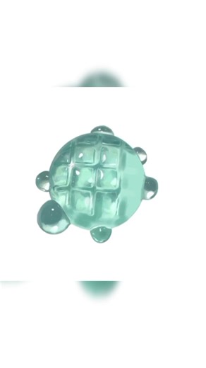 Speed Drawing: Cute Glass Turtle#speedpaint #turtle #kawaii #procreateart #digitalpainting