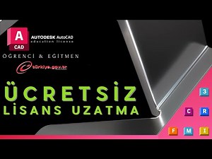 AutoCAD Eğitim Sürümlerinde Lisans Yenileme - Uzatma Nasıl Yapılır? #autodesk #autocad / YASİN Hoca©