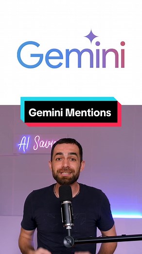 Introducing Gemini Mentions Feature by Google