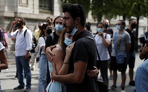 Greek Actors Conduct Street Protest Over Omonia Square Crime - The National Herald