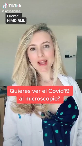Te lo esperabas así?👀#tucientifica #tucientificadeconfianza #aprendecontiktok #cienciaencasa #science #cienciaadomicilio #microscope #covid19