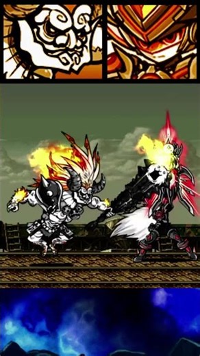 Greater Balrog Cat vs Uber Rare Cats 大魔王ネコバルログ vs 超激レア にゃんこ大戦争スター5000 にゃんこ大戦争 UBERS BOSS BATTLECATS