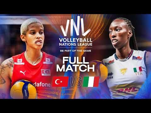 Türkiye 🇹🇷 vs. Italy 🇮🇹 | VNL 2025 - Full Match | Week 3