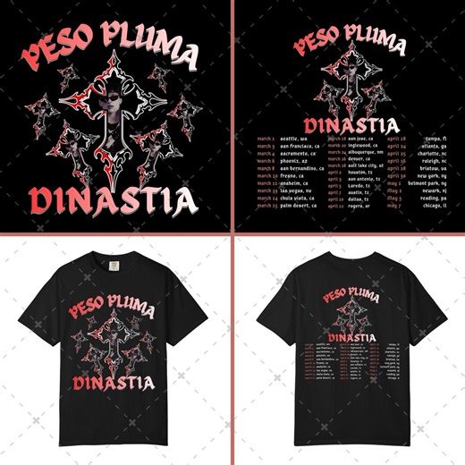 Peso Pluma Dinastia Tour PNG, Tito T-shirt Design (digital Download) - Etsy