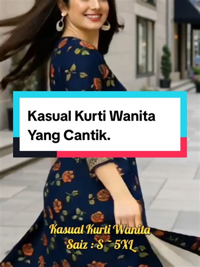 Kain Lembut Tidak Panas Dan Selesa Dipakai. Harga Mampu Milik. #pakaianwanita #kurti #kurtisconner #bajucantik #indianwear