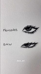 Easy eye tutorial⚡️✨ #howtodraw #shorts