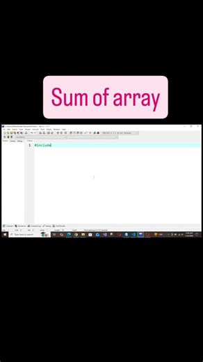 Coding_world | Sum of array... #python #code #penguen | Instagram