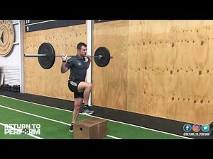 Barbell Step Up - Power Focus [Exercise Demonstration]