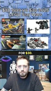LEGO Star Wars sets for $30 over the years #lego #afol #fyp #legostarwars #starwars