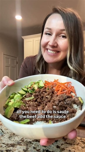Easy Korean Ground Beef Bowl