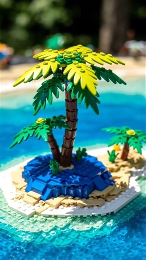 LEGO Palm Tree animation