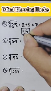 13M views · 49K reactions | Math Review: Mind Blowing Hacks/Tricks That You Need to Know Part 100 #mindblowinghacks #mathtutor_ #mathematicstutorial #sharingiscaring #GeneralMathematics #GenMath | Mathematics Tutorial | Facebook