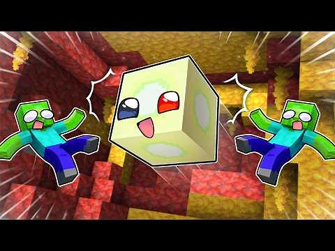 REBORN as a SULFUR CUBE in Minecraft!
