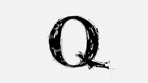Letter Q Handwritten Black White Time Stock Footage Video (100% Royalty-free) 3418001195 | Shutterstock