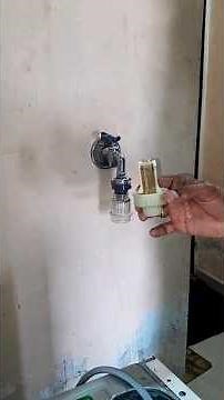 How to Clean Water Tap Filter ☆ Bosch Washing Machine Me Laga Hua Filter Pura Black Ho Gya #bosch