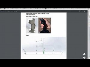 49, Online SolidWorks Extras - Create a Design Sketch to Drive Part a Design Using Lofts - Joy Stick