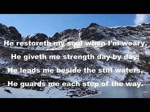 Surely Goodness and Mercy (A Pilgrim Was I )