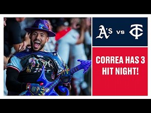 A's vs. Twins Game Highlights (6/13/24) | MLB Highlights