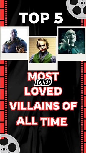 Top 5 Most Loved Villains of All Time | NjsTop5