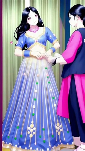 Cute bride🥰#cartoon #dailyvlog #shorts #shortsfeed #minivlog